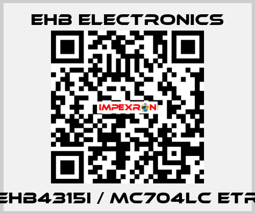 EHB4315I / MC704LC ETR ehb electronics