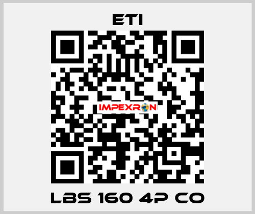LBS 160 4P CO Eti