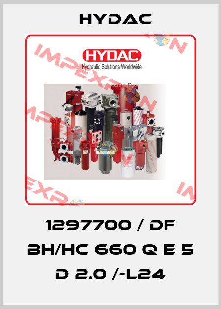 1297700 / DF BH/HC 660 Q E 5 D 2.0 /-L24 Hydac