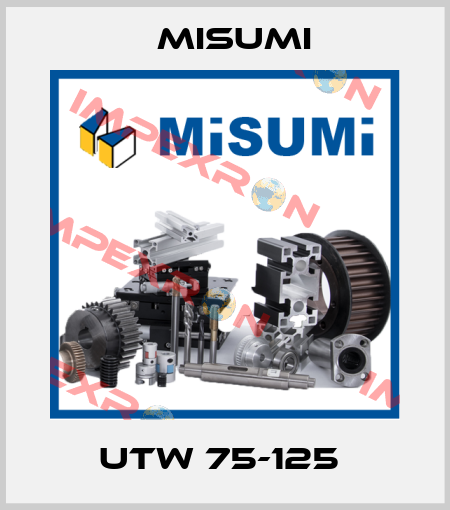 UTW 75-125  Misumi