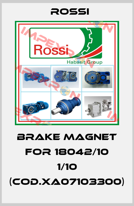 brake magnet for 18042/10 1/10 (Cod.XA07103300) Rossi