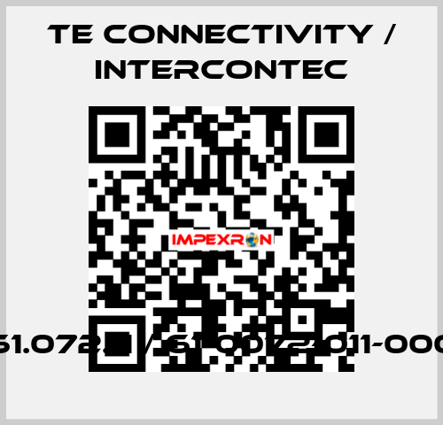 61.072.11 / 61-0072-011-000 TE Connectivity / Intercontec