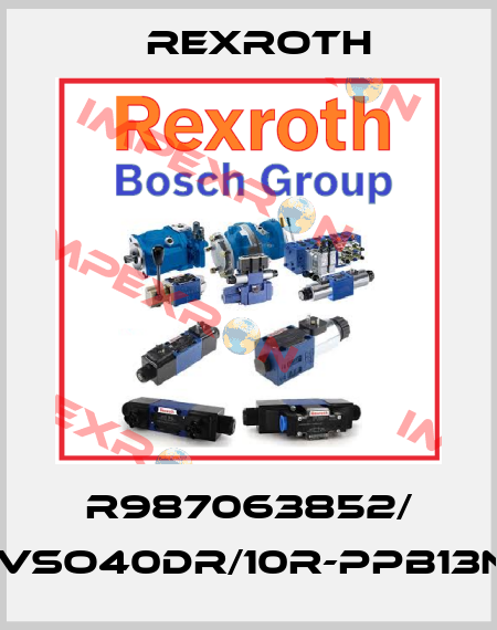987063852 / A4VSO40DR/10R-PPB13N00 Rexroth