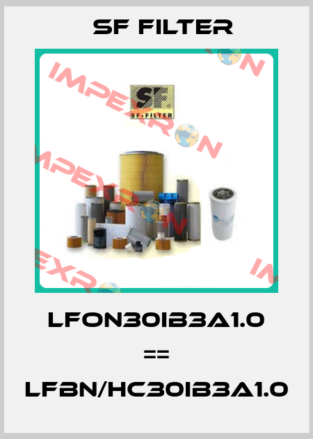 LFON30IB3A1.0 == lfbn/hc30ib3a1.0 SF FILTER