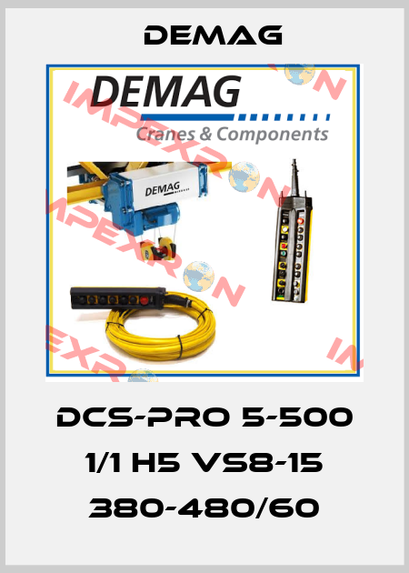 DCS-Pro 5-500 1/1 H5 VS8-15 380-480/60 Demag