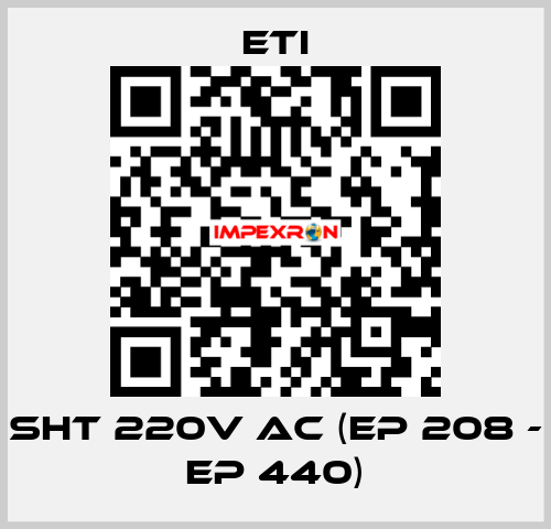 SHT 220V AC (EP 208 - EP 440) Eti