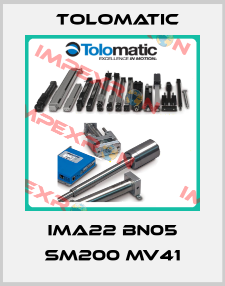 IMA22 BN05 SM200 MV41 Tolomatic