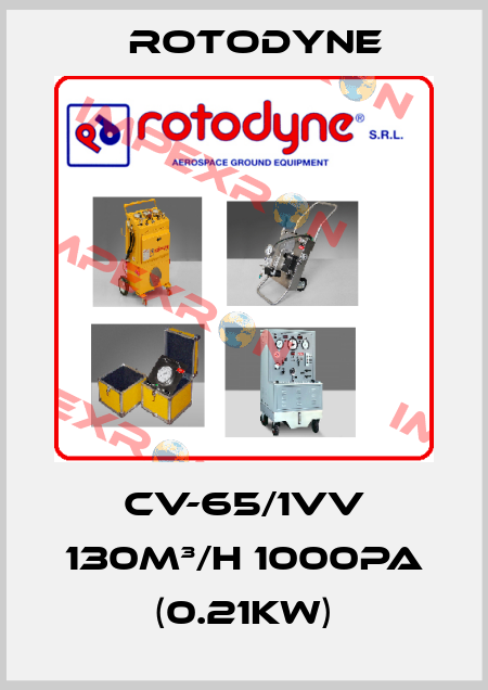 CV-65/1VV 130M³/H 1000PA (0.21KW) Rotodyne
