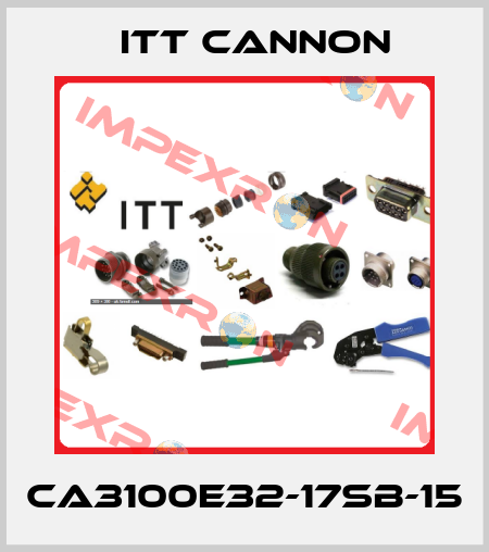 CA3100E32-17SB-15 Itt Cannon