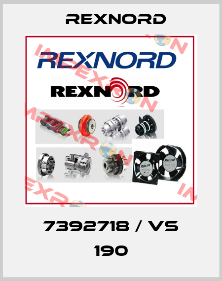 7392718 / VS 190 Rexnord