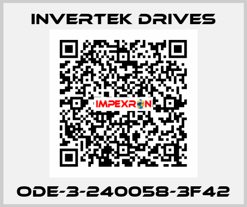 ODE-3-240058-3F42 Invertek Drives