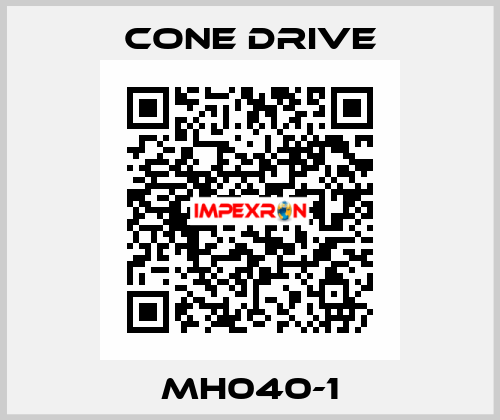 MH040-1 CONE DRIVE