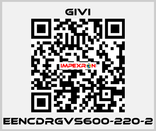 EENCDRGVS600-220-2 Givi