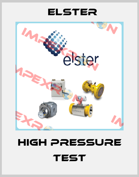 high pressure test Elster