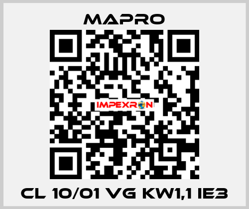 CL 10/01 VG kW1,1 IE3 Mapro
