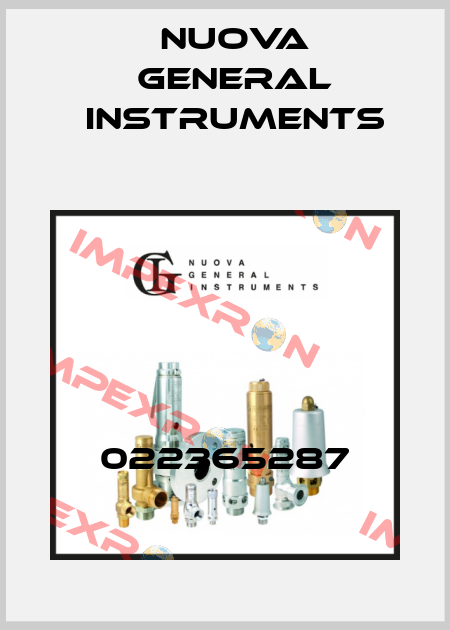 022365287 Nuova General Instruments