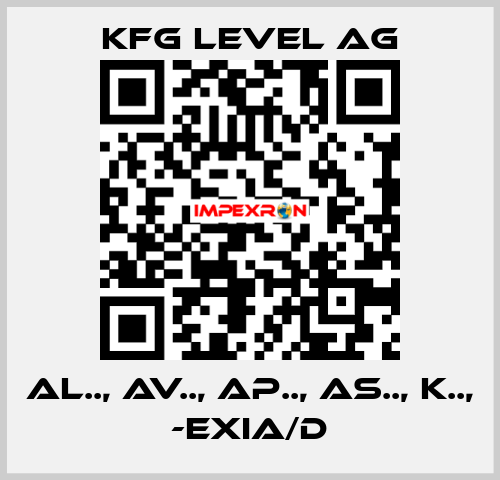 AL.., AV.., AP.., AS.., K.., -Exia/D KFG Level AG