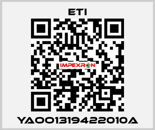 YAOO1319422010A Eti