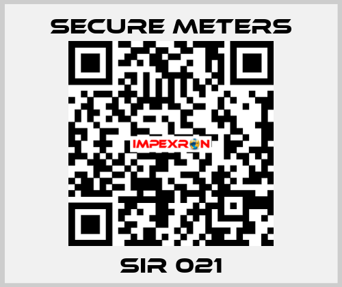 SIR 021 SECURE METERS