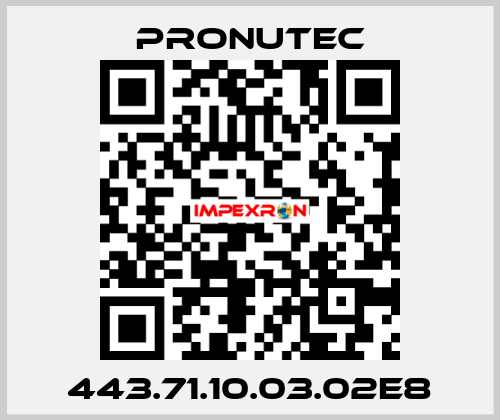 443.71.10.03.02E8 PRONUTEC