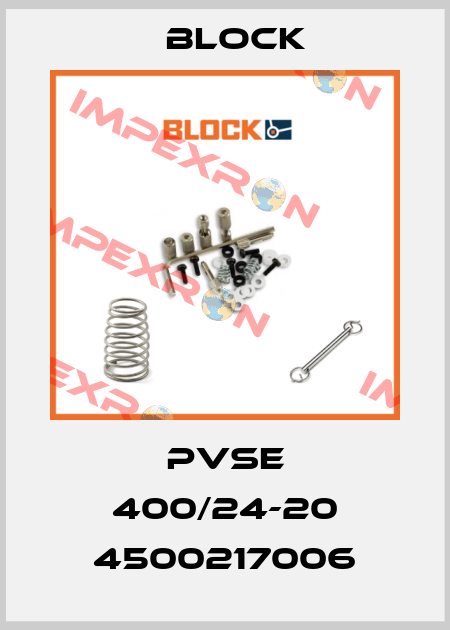 PVSE 400/24-20 4500217006 Block
