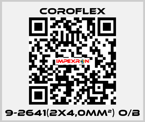 9-2641(2X4,0mm²) O/B COROFLEX