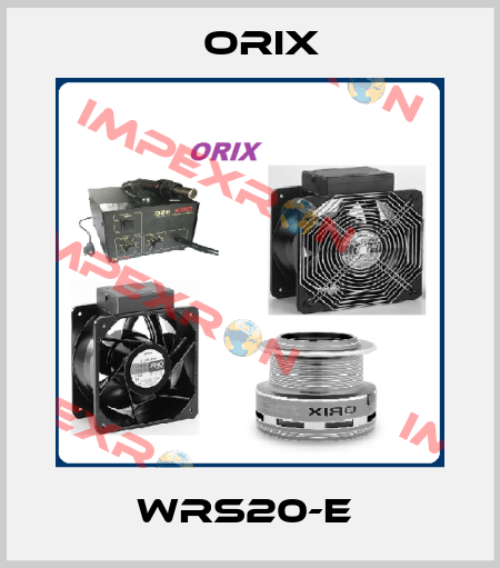 WRS20-E  Orix