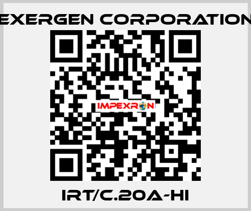 IRT/C.20A-HI Exergen Corporation