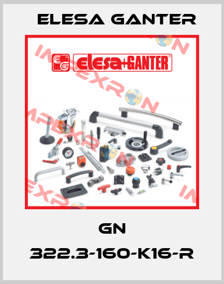 GN 322.3-160-K16-R Elesa Ganter