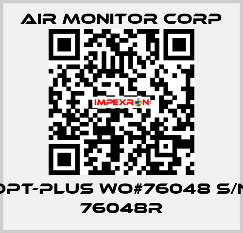 DPT-plus WO#76048 S/N 76048R AIR MONITOR CORP