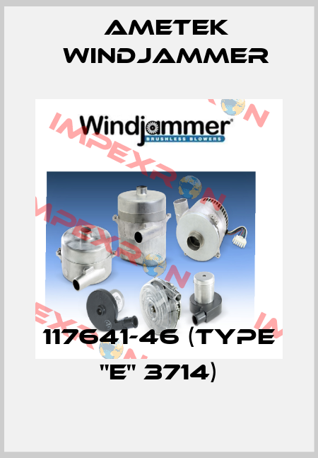 117641-46 (TYPE "E" 3714) Ametek Windjammer