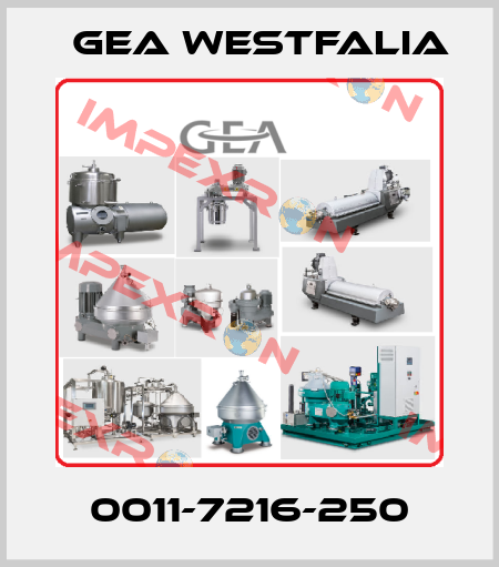0011-7216-250 Gea Westfalia