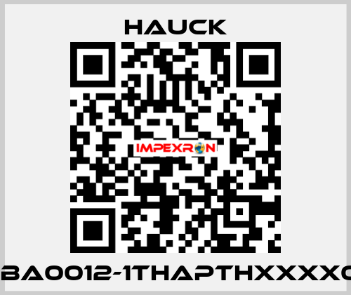 TBA0012-1THAPTHXXXX01 HAUCK