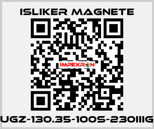 UGz-130.35-100S-230IIIG ISLIKER MAGNETE