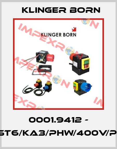 0001.9412 - K3000/ST6/KA3/PhW/400V/P/M12,0A Klinger Born
