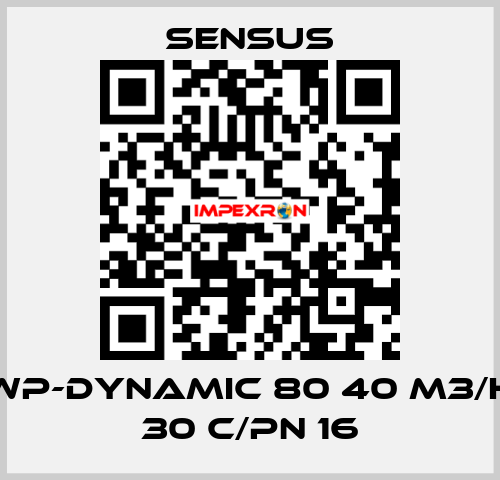 Wp-Dynamic 80 40 m3/h 30 c/PN 16 Sensus
