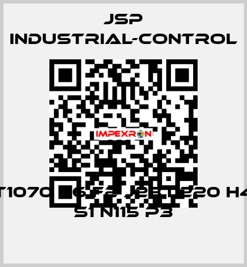 T1070 06 F2 J23 L220 H4 S1 N115 P3 JSP Industrial-Control