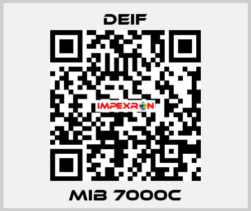 MIB 7000C Deif