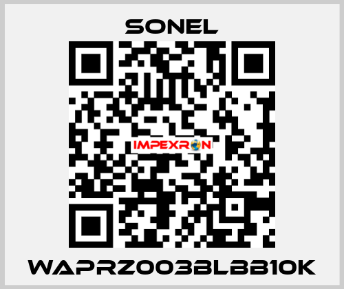 WAPRZ003BLBB10K Sonel