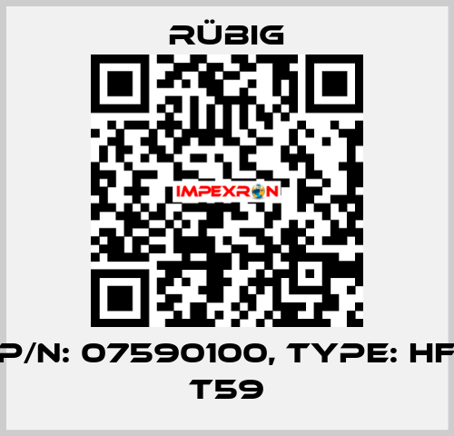 P/N: 07590100, Type: HF T59 Rübig