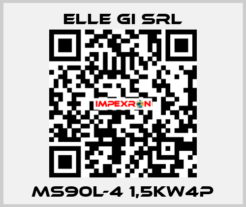 MS90L-4 1,5KW4P ELLE GI SRL