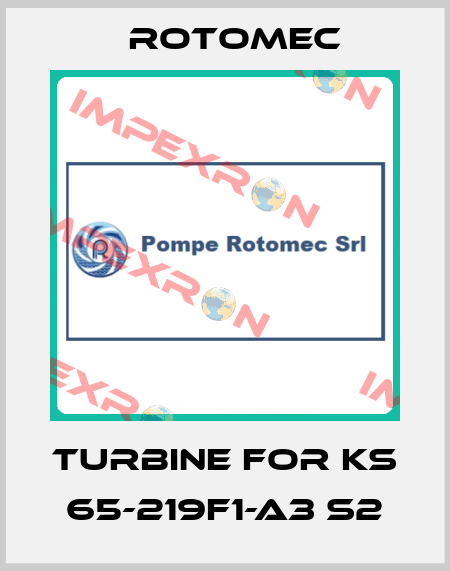 Turbine for KS 65-219F1-A3 S2 Rotomec