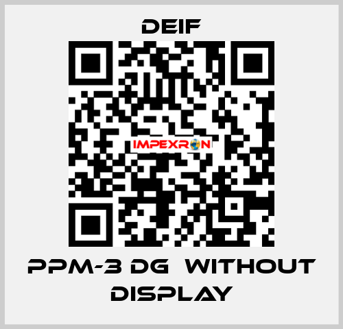 PPM-3 DG  without display Deif