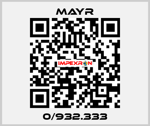 0/932.333 Mayr