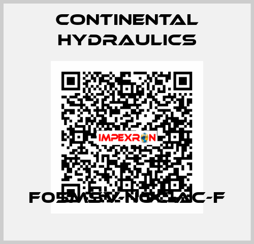 F05MSV-NOC-AC-F Continental Hydraulics