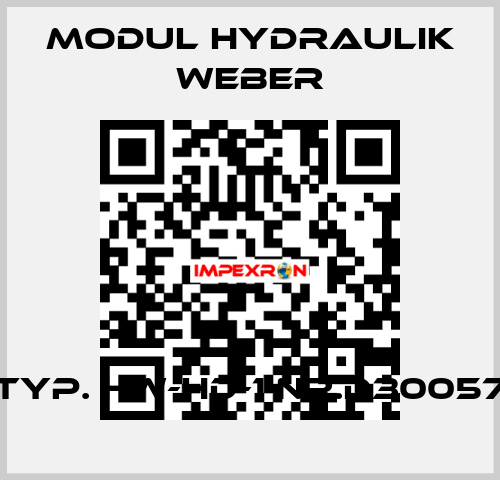 Typ. HW-HD-1 Nr.D30057 MODUL HYDRAULIK WEBER