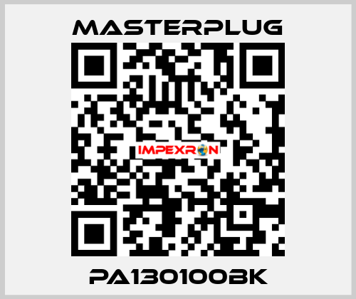 PA130100BK Masterplug