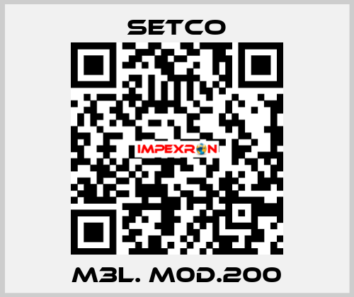 M3L. M0D.200 SETCO