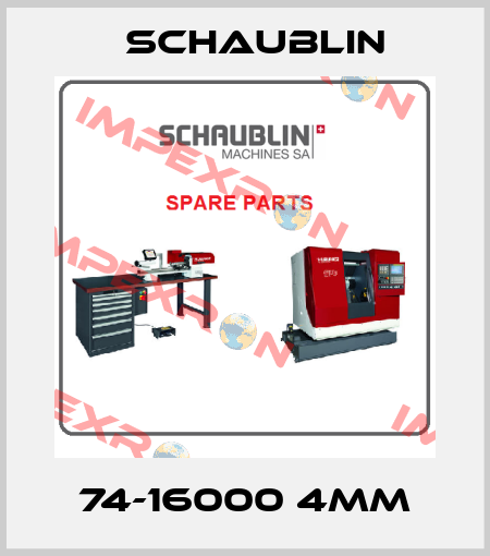 74-16000 4mm Schaublin