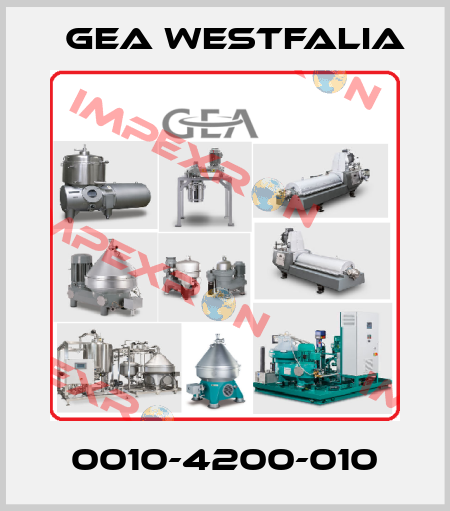 0010-4200-010 Gea Westfalia